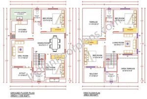 North Facing House Vastu Plan 30x40 Indian Floor Plans North Facing House Vastu Plan 30x40 Indian Floor Plans
