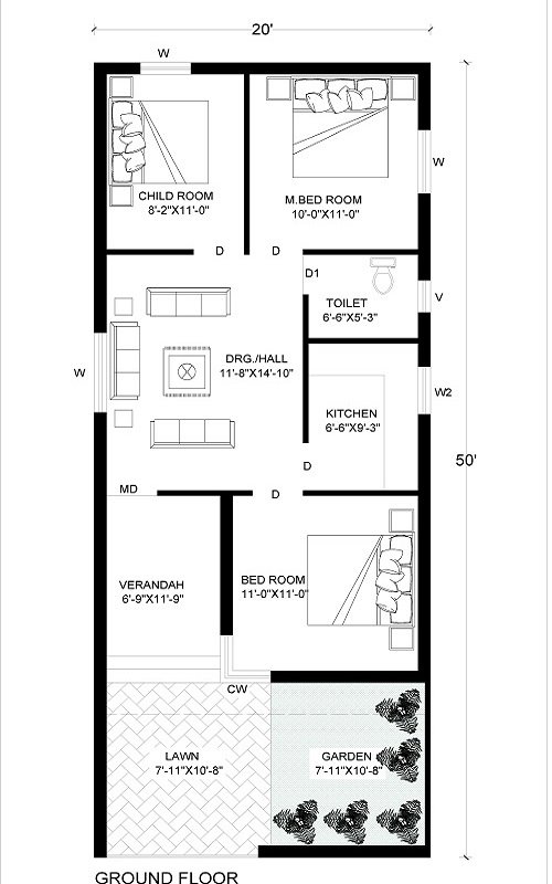 North Facing Double Bedroom House Plan Per Vastu Www cintronbeveragegroup